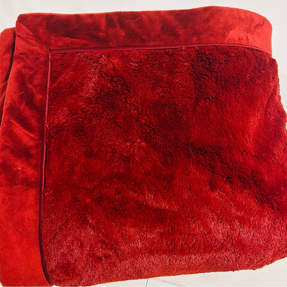 Restoration Hardware Scarlet Plush Throw